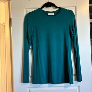 Teal long sleeve size small